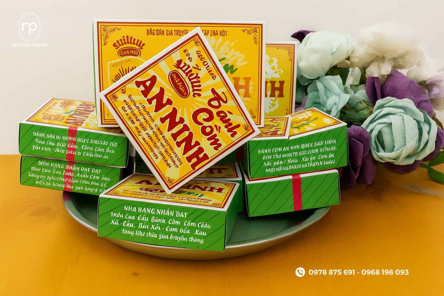 Hộp bánh cốm An Ninh